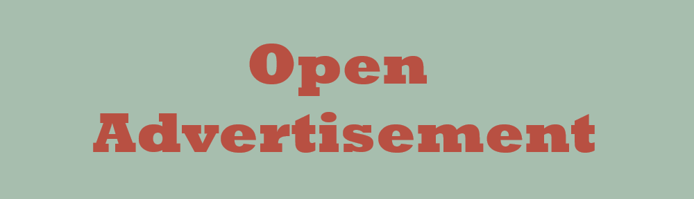 Open Advertisement